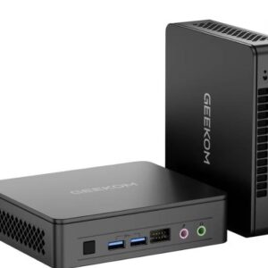 Mini PC GEEKOM AIR12LITE GMAIR12LITEN95-8256 - Intel N95, (Incluye) RAM 8GBDDR5, SSD256GB. Windows 11 Pro preinstalado.