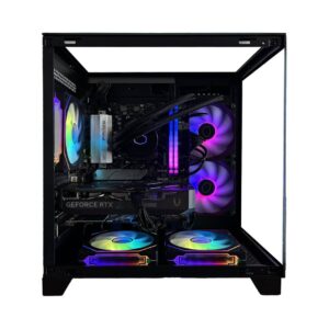 PCHYKRISTAL/NEW Pc Hyundai Gaming procesador ryzen 5/7600x 32gb/1tb pchykristal enfriamiento liquido 240mm - fuente de poder 750w gold, wifi, (pchykristal)win 11 prueba
