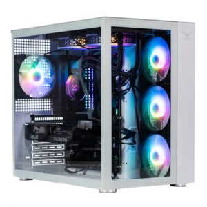 Naceb Technology Trooper Intel i5-12400-01 Computadora Gamer NACEB Intel Core i5-12400 - 16GB, SSD 1TB, RADEON RX 6600, ENFRIAMIENTO 360MM, 1000W 80+GOLD, KIT Teclado Mouse, Win 11 PRO Prueba