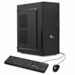 QPI-OPN100A-25M PC de Oficina Qian - Intel N100, STOCK FAN, 8GB DDR4 1X8, Gabinete Qian MAT-01, Kit de teclado y mouse.