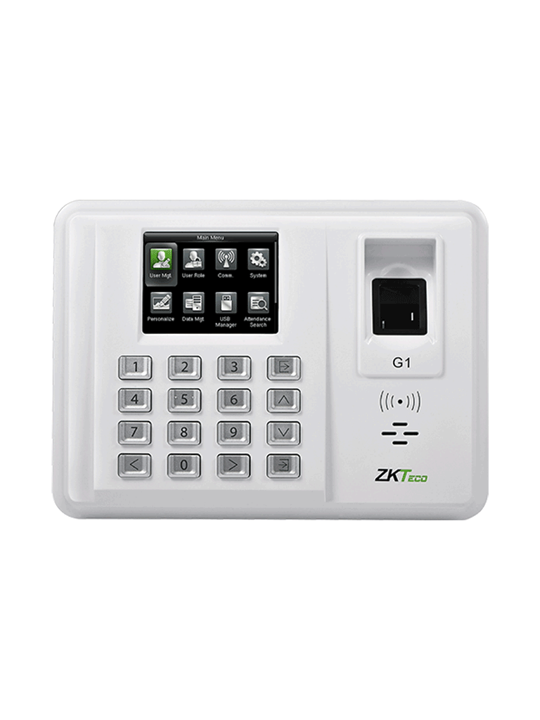 ZKTECO G1IDPoE - Control de Asistencia PoE / Green Label / 5000 Usuarios / 5000 Huellas con BIO ID / 5000 Password / 15000 Tarjetas ID 125 Khz / 100 000 Registros / ADMS / TCPIP / / - Image 2