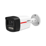 DAHUA DH-IPC-HFW2449TL-S-PROX - Cámara IP Bullet de 4 megapíxeles/ Lente 2.8mm/ 106°/ WizColor X Audio bidireccional / SMD Plus/ Protección Perimetral/ Luz cálida de 30m/ Ranura Micro SD hasta 512/ H265/ P67/ PoE/