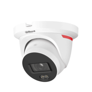 DAHUA DH-IPC-HDW2449TH-S-PROX - Cámara IP Domo de 4 megapíxeles/ WizColor X/ Lente 2.8mm/ SMD Plus/ Protección Perimetral/  AI-ISP/ 20m de Luz cálida/ 106°/ Audio bidireccional/ WDR/ HLC/ BLC/Ranura Micro SD de  hasta 512GB/ IP67/ PoE/