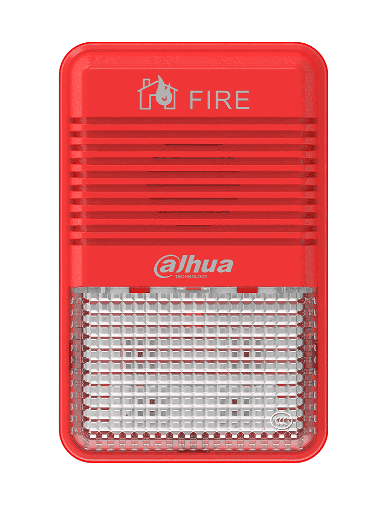 DAHUA WISUALARM HY-1500 - Lampara Estroboscópica con Sirena Direccionable/ 2 Hilos/ Volumen de 75 dB–115 dB/ 24V DC/ Cumple Normas: EN54-3, EN54-23/ Microprocesador integrado/ - Image 2
