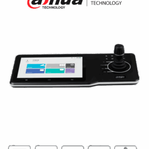 DAHUA NKB5000-F - Teclado Controlador de Red HD/ Control de PTZs, DVRs, NVRs e IPC/ 4 Salidas HDMI/ Soporta Función de Videowall/ Soporta Resolución 4k/ Onvif/ Teclado Inalámbrico/ Pantalla Tactil de 10 Pulgadas/ Wifi/ RS232/RS485/