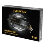 SLEG-900-1TCS Unidad de Estado Sólido ADATA LEGEND 900 1TB PCIe Gen4x4 M.2 2280