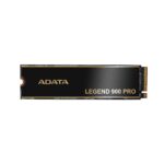 Unidad de Estado Sólido ADATA LEGEND 900 PRO 1TB PCIe Gen4 x4 M.2 2280 - Velocidades de 7, 400/6, 000MB/s Con disipador de aluminio. SLEG-900P-1TCS