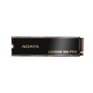 Unidad de Estado Sólido ADATA LEGEND 900 PRO 1TB PCIe Gen4 x4 M.2 2280 - Velocidades de 7, 400/6, 000MB/s Con disipador de aluminio. SLEG-900P-1TCS