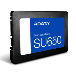 Unidad de Estado Sólido ADATA SU650 SATAIII - 512GB 2.5 pulgadas. ASU650SS-512GT-R