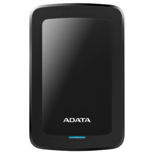 AHV300-2TU31-CBK Disco Duro Externo ADATA HV300 - 2 TB, USB 3.2 Gen1 (compatible con las versiones anteriores USB 2.0), 2.5 pulgadas, Negro