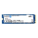 Kingston Technology Unidad de estado solido kingston NV3 500gb m.2 2280 nvme pcie gen 4x4 r.5000mb/s w.3000mb/s