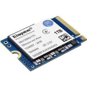 Kingston Technology SNV3SM3/1T0 Unidad de estado solido kingston nv3 1tb m.2 2230 nvme pcie gen 4x4 r.6000mb/s w.4000mb/s