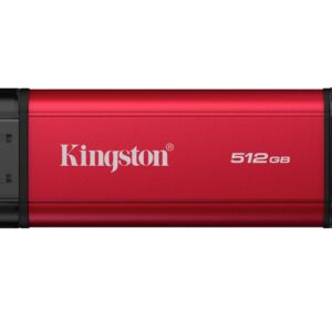 Kingston Technology SPSD/512GB Unidad de estado solido portable kingston spsd 512gb dual usb-a/c 3.2 gen 2 r.1050mb/s w.950mb/s rojo