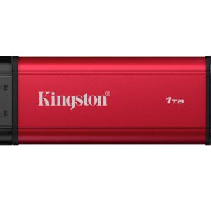 Kingston Technology SPSD/1TB Unidad de estado solido portable kingston spsd 1tb dual usb-a/c 3.2 gen 2 r.1050mb/s w.950mb/s rojo