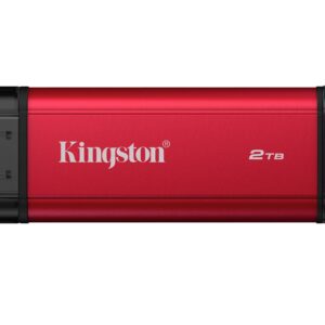Kingston Technology SPSD/2TB Unidad de estado solido portable kingston spsd 2tb dual usb-a/c 3.2 gen 2 r.1050mb/s w.950mb/s rojo