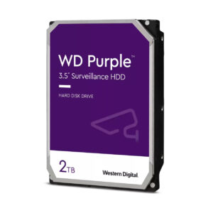 WESTERN DIGITAL Disco Duro WD PURPLE Modelo WD23PURZ de 2TB.