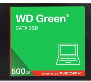 SANDISK WDS500G5G0A Unidad de estado Solido SSD WD Green - 500GB, 2.5 pulgadas, 545 MB/s Lectura, SATA III