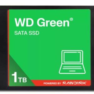 SANDISK WDS100T5G0A Unidad de estado Solido WD GREEN - 1TB, 2.5, 400 MB/s Escritura, 500 MB/s Lectura, SATA III