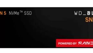 Ssd SANDISK black 1tb WDS100T1X0M m.2 sn8100 nvme