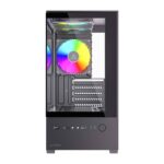 Balam Rush PANORAK  GC600 Gabinete Mini Torre PANORAK GC600 ACTECK Paneles de Cristal Templado