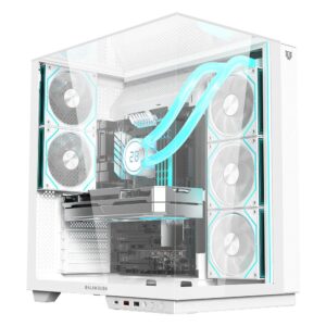 Balam Rush BR-941501 Gabinete Gamer Media Torre Tank Expert 7600 Legend Series - Factor: ATX, Micro ATX, Mini ATX, Panel de Cristal Templado