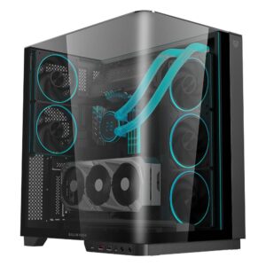 Balam Rush BR-941556 Gabinete Gamer Media Torre Tank Expert Curve 7800 Legend Series - Factor: Micro ATX, Mini ATX
