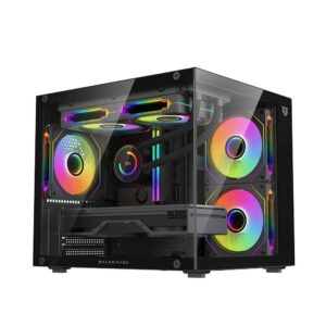 Balam Rush Gabinete Gamer Mini Torre TANK GLOW PLUS 3700 Factor: Micro Atx - Mini ITX