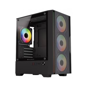 Balam Rush Gabinete Gamer Mini Torre NITROX EDGE PRO AIRCOOL 4900C