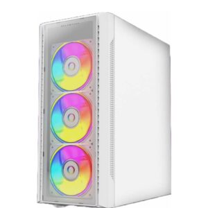 Balam Rush BR-935975 Gabinete Gamer Mini Torre ATX Dragonfly Crystal GM745 Azender Series