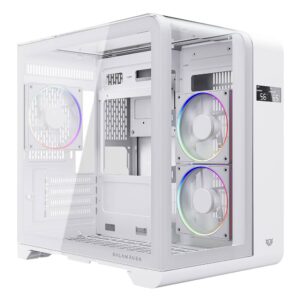 Balam Rush BR-941624 Gabinete Gamer Mini Torre con Display Tank Expert Curve 6400