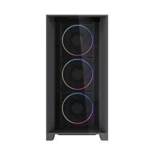 Balam Rush Gabinete Gamer Media Torre Carbono Polar Twin Mate 9900 Legend Series - Color Negro, BR-941457