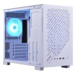 Gabinete GAMER XPG VALOR AIR NANO Media torre. Sin herramientas - filtros extraibles. 1 Ventilador ARGB de 120mm INCLUIDO BLANCO. VALORAIRNANOMAA-WHCWW