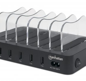MANHATTAN 102254 Estación de carga USB 6 DISP. 50W