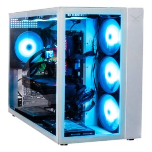 Naceb Gaming Gabinete gaming naceb white nova NA-0633 cristal templado - micro, mii, atx; usb 3.0 y tipo c