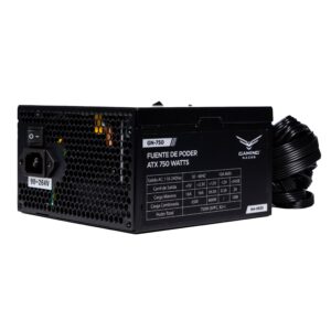 Naceb Gaming Fuente de poder Naceb 750W Atx Modular 80+ Bronze NA-0635