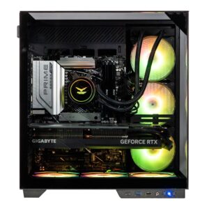 Naceb Gaming GABINETE GAMER ITX - MicroATX, ATX CRISTAL TEMPLADO, 3 Frontales, 1 Posterior ARGB, USB 3.0 x1, USB C x1, USB 1.1 x1 HD Audio x 1 NA-0639