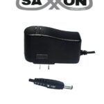 SAXXON PSU12015E - Fuente de Poder Regulada de 12 Vcc 1.5 Amperes/ Conector Macho/ Especial para Camaras de CCTV/ Usos Multiples