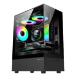 X-Zynergy XZGAZNY1B Gabinete Xzeal X-Zynergy M-ATX/ITX XZGAZNY1B Espacios PCI 4 espacios de expansión RGB - Negro