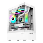 X-Zynergy XZGAZNY1W Gabinete Xzeal X-Zynergy M-ATX/ITX XZGAZNY1W Espacios PCI 4 espacios de expansión RGB - BLANCO