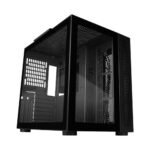 CSG700-BK Gabinete GAME FACTOR CSG700 - Midi-Tower, PC, Acero, Vidrio templado, ATX, EATX, ITX, micro ATX, Negro