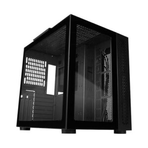 CSG700-BK Gabinete GAME FACTOR CSG700 - Midi-Tower, PC, Acero, Vidrio templado, ATX, EATX, ITX, micro ATX, Negro