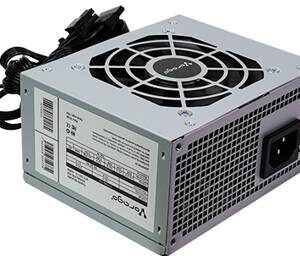 Fuente de poder VORAGO PSU-102 Factor SFX Slim Potencia 500 W Voltaje de entrada 100 V - 240 V CA - Para gabinetes compactos