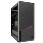 YCM-APELA-M1 Gabinete Gamer Elara Yeyian - Media Torre, Tarjetas madre compatibles ATX