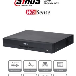 Dahua Technology DH-XVR5116H-4KL-I3 DAHUA XVR5116H-4KL-I3 DVR 16 CH 4k 8 MP WizS IA H.265+ 16 CH + 16 IP Hasta 32 CH IP 2 CH Rec Facial SDM+ Codif IA 1 Bahía DD Funciones IoT POS