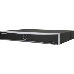 HIKVISION DS-7604NXI-K1/4P(D) NVR 12mp (4K)/ 4CH IP/ 4 Puertos PoE+/ [Acusearch] Reconocimiento Facial/ AcuSense/ 1 Bahías de Disco Duro/ HDMI en 4K/ 300 Metros PoE Modo Extendido