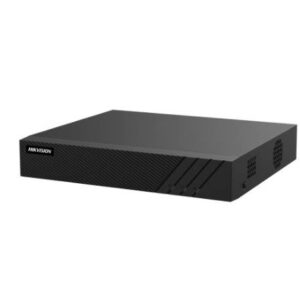 HIKVISION DS-7604NI-Q1/4P(E) NVR 8 Megapixel (4K) (Compatible con Cámaras ACUSENSE) / 4 canales IP / 4 Puertos PoE+ / 1 Bahía de Disco Duro / Salida de Vídeo en 4K/300 Metros PoE