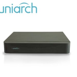 DVR Pentahíbrido UNIARCH XVR-116G3 - 16 Canales Analógicos, 8 Canales IP, Capacidad de 1 Disco Duro de 8 TB, Carcasa Metálica