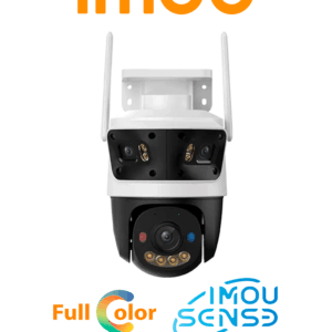 IMOU Cruiser Triple 11MP (IPC-S7UN-11M0WED ) - Camara IP PT Triple Wifi Smart Color 11MP con 2 lentes Fijos de 3 Megapixeles + Lente PT 5 Megapixeles / Dual SD 512GB c/u / Disuasión Activa / Audio Bidireccional