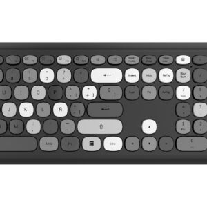 ACTECK AC-935166 Kit Teclado y mouse Inalámbricos 2.4hz Creator Chic MK475 Advanced Series