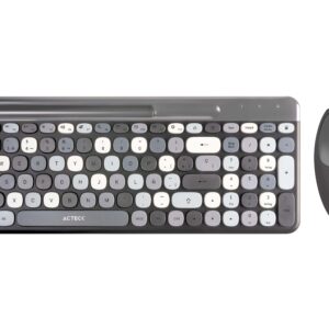 ACTECK AC-935180 Kit Teclado y mouse Inalámbricos 2.4hz Creator Chic MK470 Advanced Series